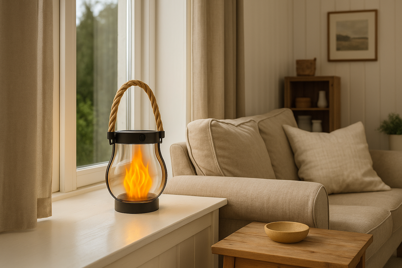GLØDA – Den evige flamme skaber stemning på sekunder