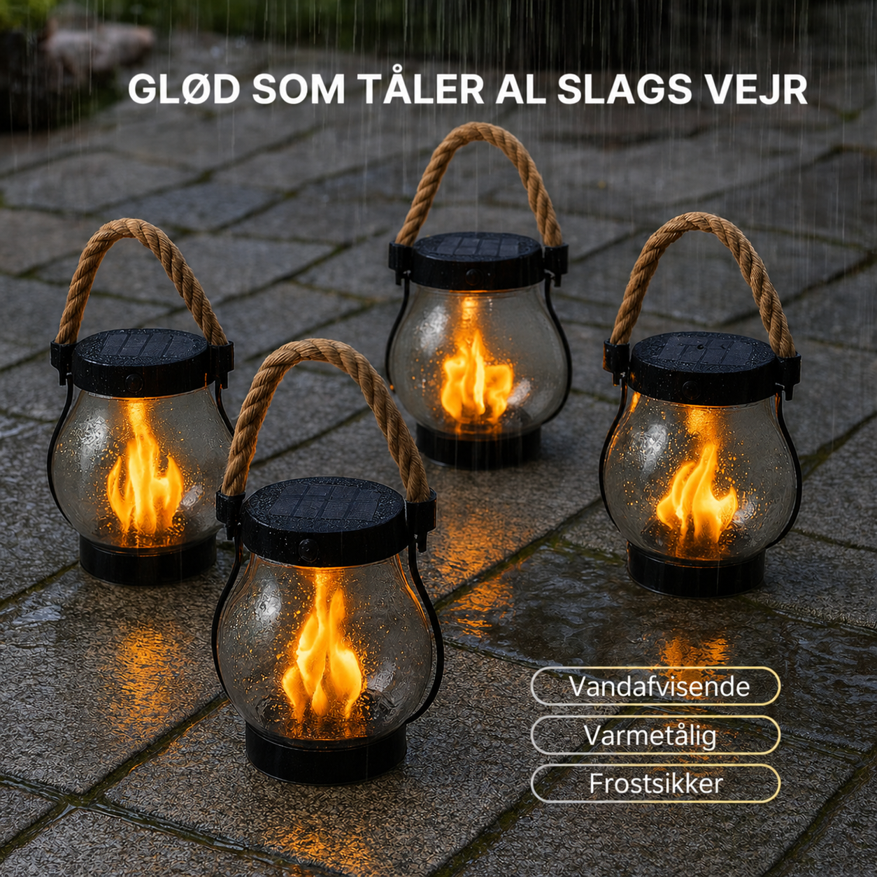 GLØDA – Den evige flamme skaber stemning på sekunder